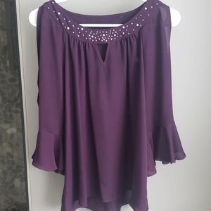 Cold Shoulder Blouse